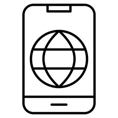 Connection  Icon Element For Design