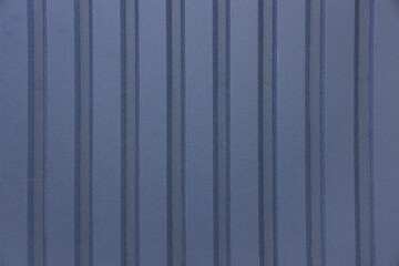 Obraz premium Blue metal fence as background, closeup