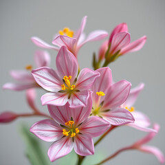 Fototapeta premium Macro shot of Anthyllis vulneraria flowers with visible details, Petals, Buds