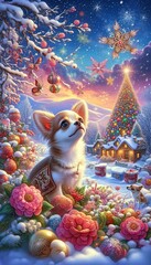 Chihuahua im Winter
