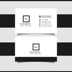 clean and creative business card design