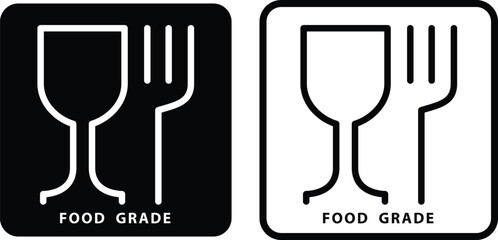 Food grade icon. EPS Vector File