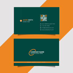 clean and creative business card design