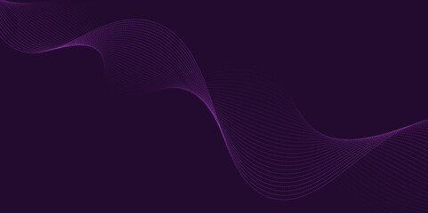 Majestic Purple Particle Wave Design with Intricate Details for Modern Digital Backgrounds, Luxurious Textures, Fashionable Wallpapers, and Futuristic Presentations