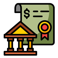 Government Bonds Icon
