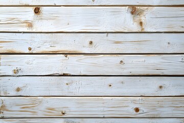 Fototapeta premium Weathered white wood texture background, aged rustic wooden planks with peeling paint