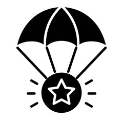 Golden Parachute Icon