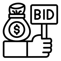 Bid Icon