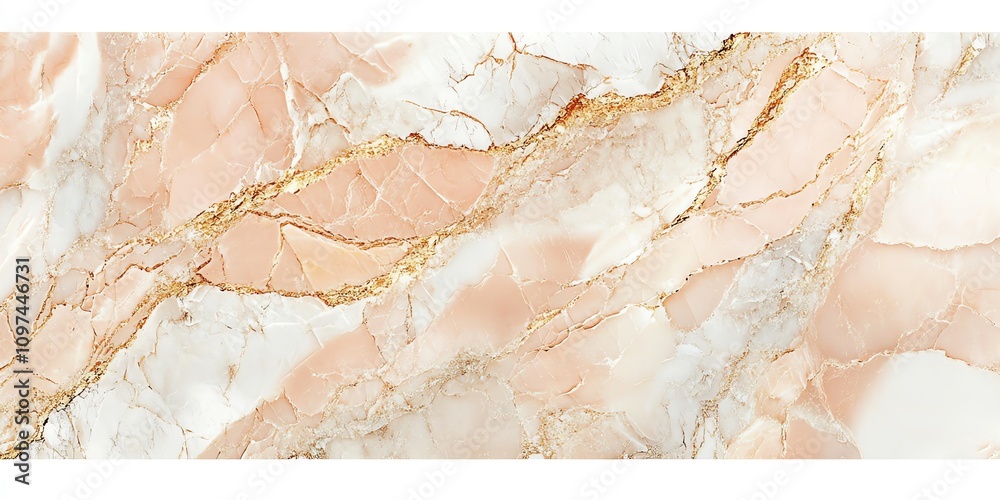 Poster a close-up view of a textured marble surface with soft pink and white hues.