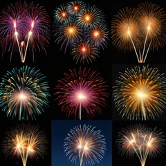 Fototapeta premium Fireworks