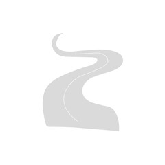 winding road vector