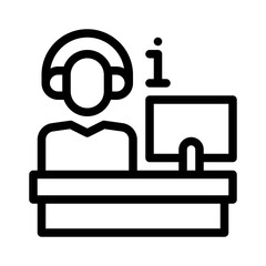 helpdesk line icon