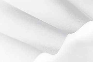 Close-up of dark, corrugated texture.