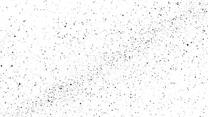 simply place illustration over any object to create grungy effect, Rough black and white texture vector. Distressed overlay texture.