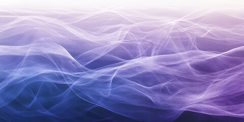 Obraz premium sound patterns Lavender hues A visualization