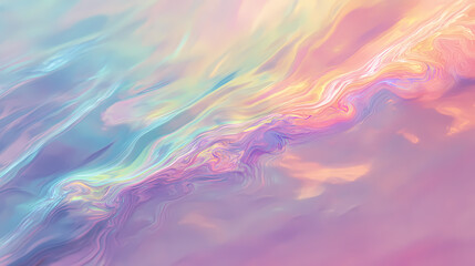 Obraz premium soft whispers pastel horizon