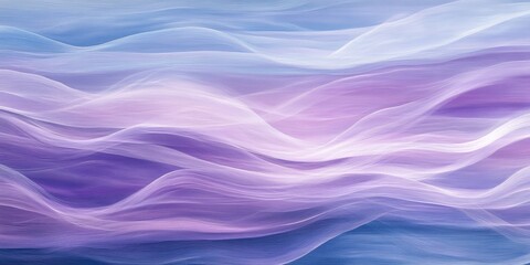 Fototapeta premium in waves Faint lilac A visualization of soun