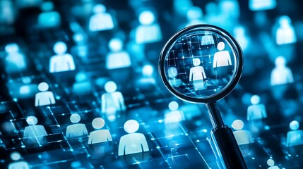 Depiction of the search for top talent in organizations.