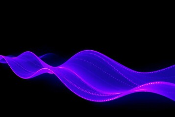 Ultraviolet Waves Shown with a purple glow suggesting UV light