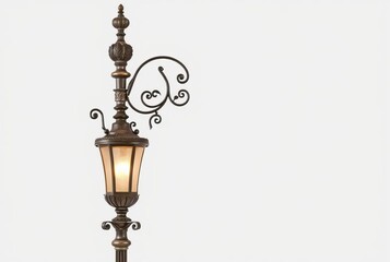 Victorian Style Floor Lamp A traditional floor lamp with intrica