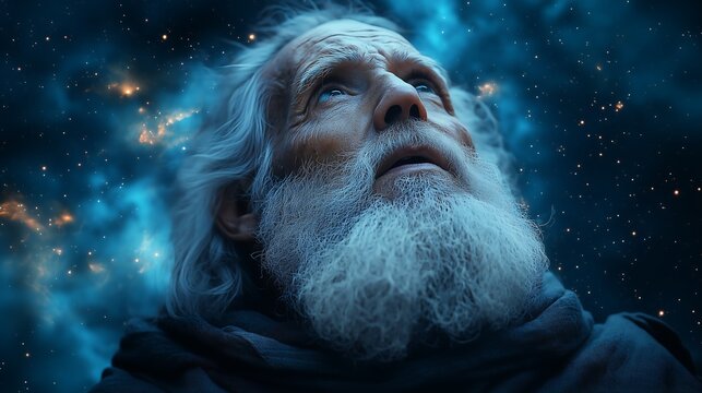 A promessa de Deus a Abra&atilde;o, um pai de uma grande na&ccedil;&atilde;o. O pai da f&eacute; , the promisse, Abraham talking to God
