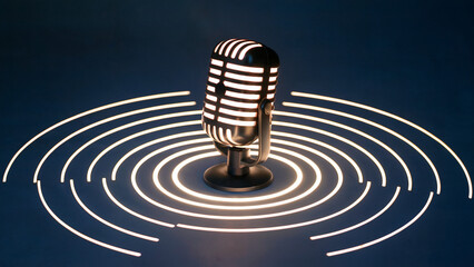 Enhancing voice clarity and resonance in speech studio environment audio equipment close-up perspective for effective communication