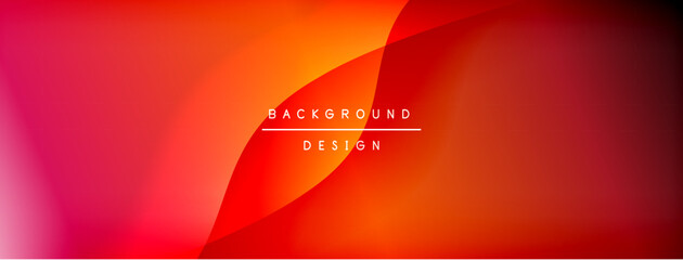 Bright rainbow style color gradient with curve round shape line background. Vector Illustration For Wallpaper, Banner, Illustration, landing page