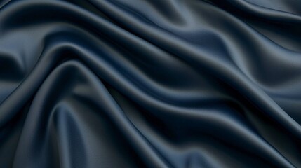 Obraz premium Elegance Unveiled Flowing Satin Fabric Background Luxurious Setting Photographic Art Soft Textures Aesthetic Appeal