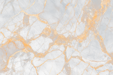 Abstract black marble texture with gold veins.