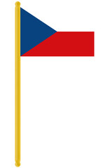 czech flag, czech flag png, czech flag on white, czech country, flag, country flag, czech country flag, czech, czech flag sticker, travel, nation, png, sticker, czech flag with pole