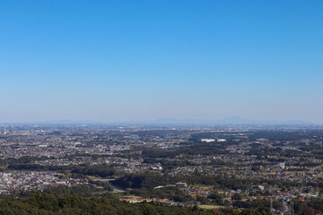 寄居町付近の街並み（埼玉県寄居町）