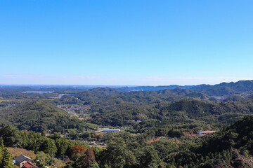 寄居町付近の街並み（埼玉県寄居町）