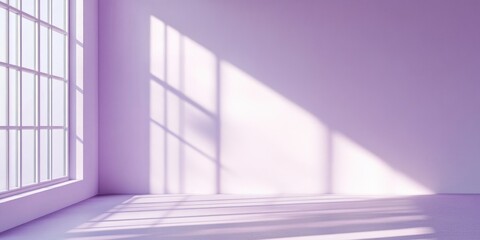 Obraz premium Cozy Room with Window and White Floor