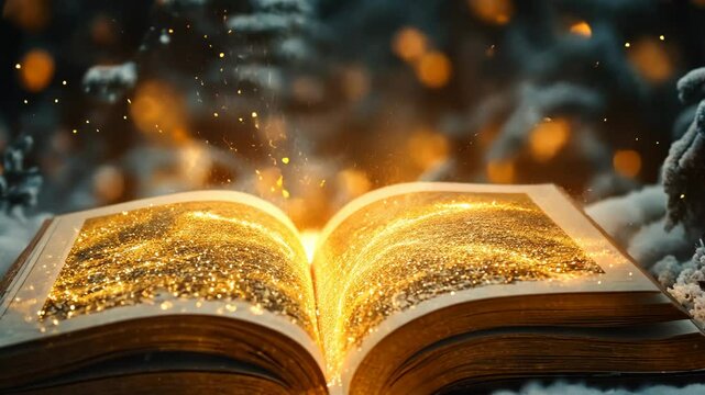 The Enchanted book of magic is a beautifully illustrated tome that reveals the profound secrets of the universe through captivating mystical imagery and spellbinding energies that inspire awe