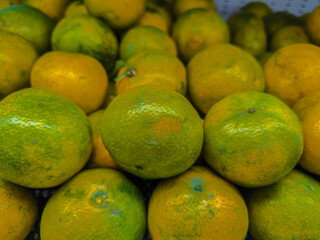 fresh lemon in the market