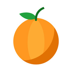 Cantaloupe isolated on white background