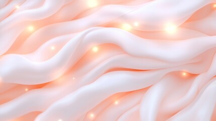 Fototapeta premium Elegant Digital Shimmer with Soft Flowing Textures and Gentle Light Accents Perfect for Background Design and Themes
