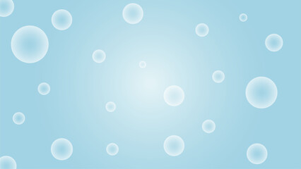 泡のような円の背景