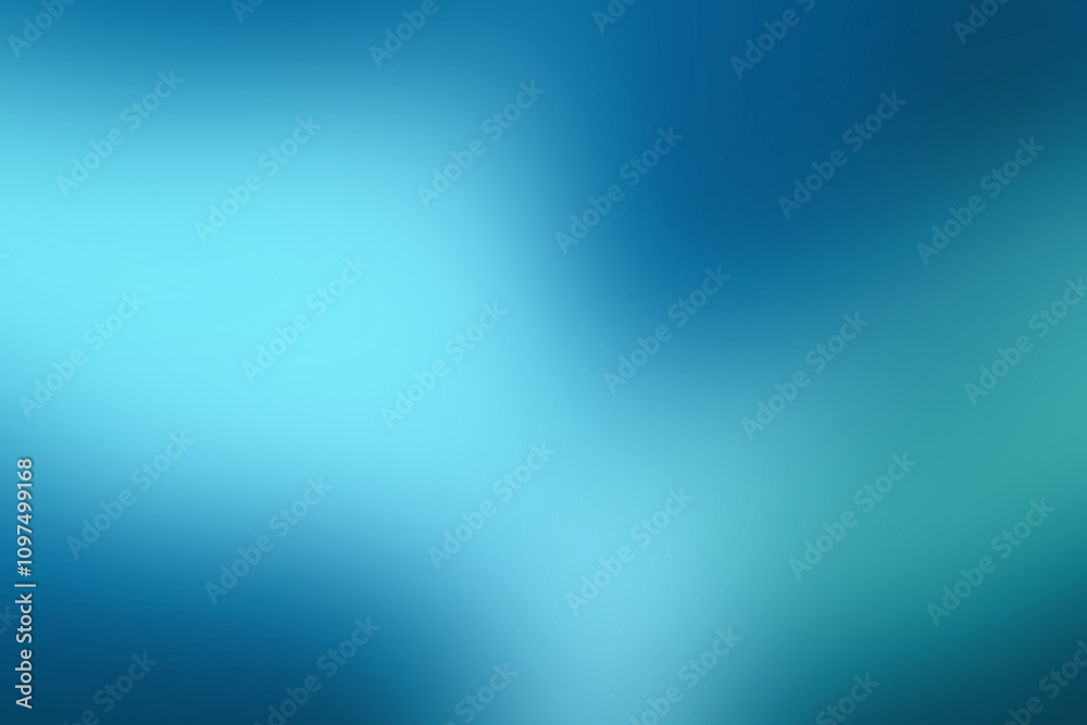 Poster abstract blue gradient abstract background. elegant bright dark and smooth turquoise light soft blue