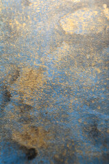art background dark blue with old gold