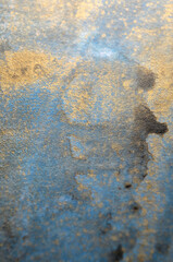 art background dark blue with old gold