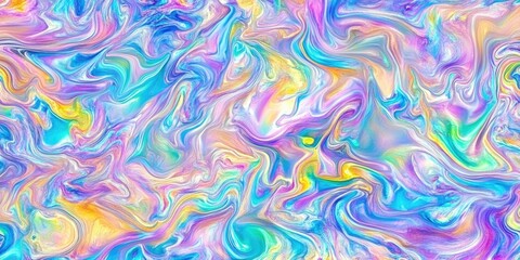 Fototapeta premium Colorful Swirly Background