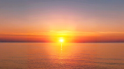 Obraz premium beautiful sunset