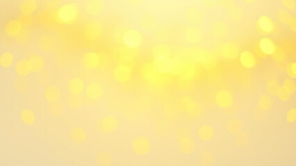 Luminous yellow bokeh circles in a whimsical composition, soft focus, composition, surrealistic, enchanting