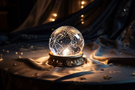 Holoscope christmas sphere light.