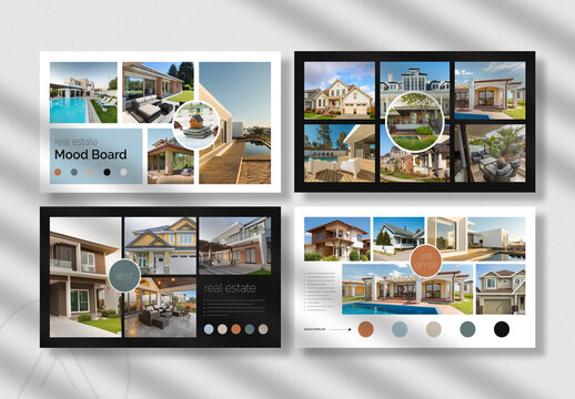 Real Estate Mood Board Template