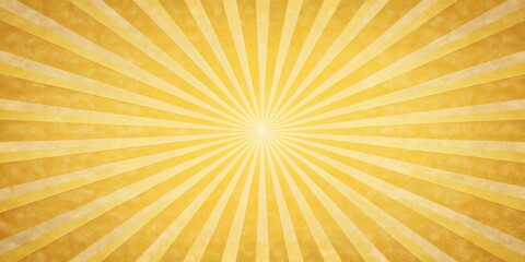 Fototapeta premium Golden Radiating Stripes Background Texture for Design Projects