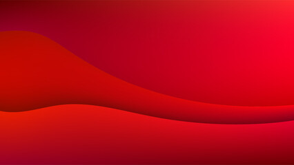 ABSTRACT BACKGROUND ELEGANT RED GRADIENT MESH SMOOTH LIQUID COLORFUL WITH WAVE SHAPES DESIGN VECTOR TEMPLATE GOOD FOR MODERN WEBSITE, WALLPAPER, COVER DESIGN 