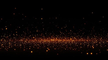 Small fire sparks floating in mid-air on a dark background, spark on black surface, dark background fire sparks, fire sparks, isolated flame particles, sparks on black background