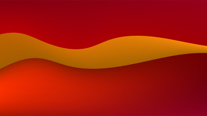 ABSTRACT BACKGROUND ELEGANT RED GOLD GRADIENT MESH SMOOTH LIQUID COLORFUL WITH WAVE SHAPES DESIGN VECTOR TEMPLATE GOOD FOR MODERN WEBSITE, WALLPAPER, COVER DESIGN 